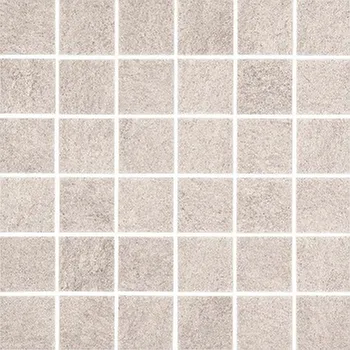 Obklad Karoo Grey Mosaic - dlaždice mozaika 29,7x29,7 šedá OD193-009