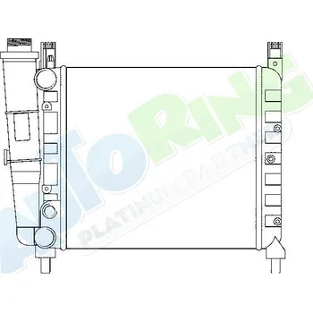 Chladič motoru Chladič vody FIAT Uno (146A,E) 1983-05.02 LP.0000.1802.99-180299 - DOPRAVA ZDARMA