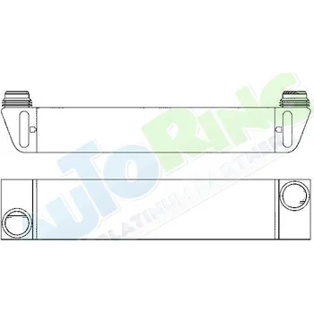 Chladič motoru Chladič vzduchu - intercooler LAND ROVER Range Rover (LM) 07.09-2013 LP.0000.1929.06-196078 - DOPRAVA ZDARMA
