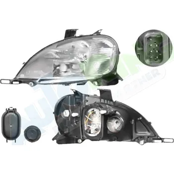 Přední světlomet Hlavní světlomet MERCEDES ML Class (W163) 1998-06.05 LA.0000.8574.41-52868 - DOPRAVA ZDARMA