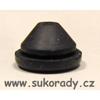 Gumová zátka 10/1 mm (záslepka 10 mm)