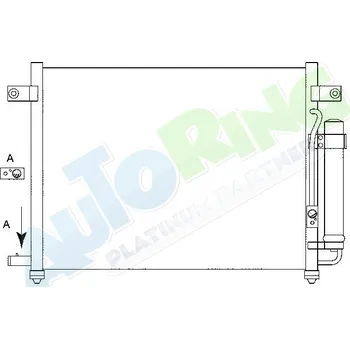 Výparník klimatizace Chladič klimatizace CHEVROLET Aveo Sedan (T250) 02.06-04.11 LP.0000.1455.83-145903 - DOPRAVA ZDARMA