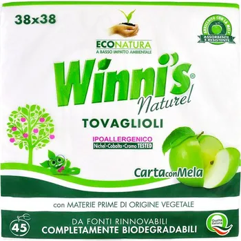 Papírový ubrousek Winni´s Naturel papírové ubrousky 45 ks