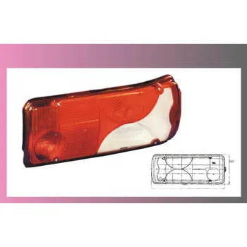 kryt lampy MB SPRINTER. SCANIA -pravý