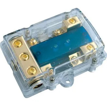 Autopojistky Pojistkové pouzdro pro 2 AFS pojistky s LED