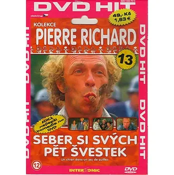 DVD film Seber si svých pět švestek - Pierre Richard - DVD
