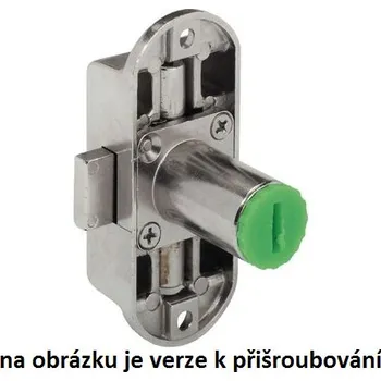 Třícestný zámek Piccolo-Nova D=15mm, levý k přišroubování