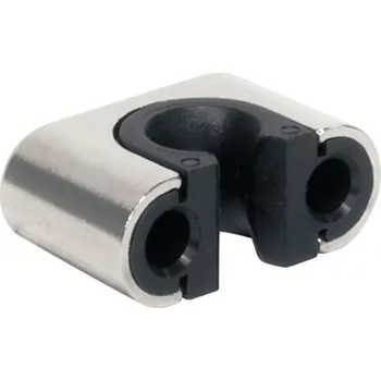 Nábytkové kování Vodítko profilové tyče třícestného zámku, k přišroubování, pro Ø 6mm