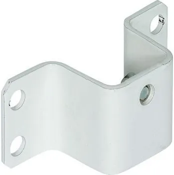 Nábytkové kování Distanční držák pro výsuvný koš bílý výška 15 mm