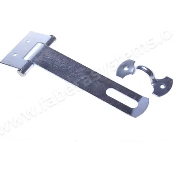 Petlice kloubová s očkem 150 Zn