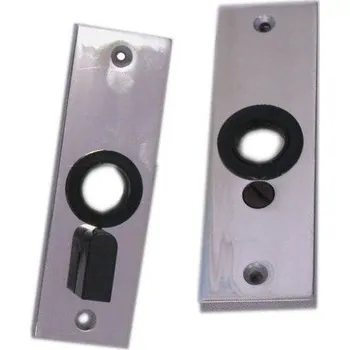 Dveřní kování Dveřní štíty KOMAS Al 26069 hranaté, mezipokojové