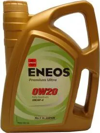 Motorový olej Eneos Premium Ultra 0W-20