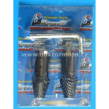 Závaží do řídítek - 16214 , carbon, kuželové