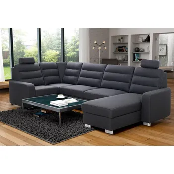 MEBLOSOFT Rohová sedací souprava BROADWAY OT+2,5F+R+1