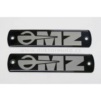 Palivová nádrž Logo nádrže MZ - sada 2ks , orig.