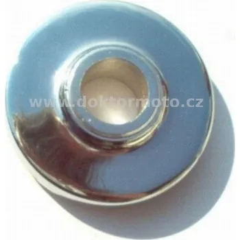 Kryt ložiska předního kola, chrom - Pérák