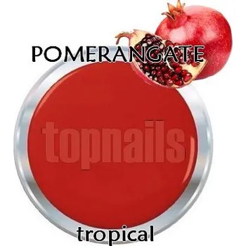 Přípravek na nehty topnails - barevný UV gel TROPICAL POMEGRANATE 5g (color gel)