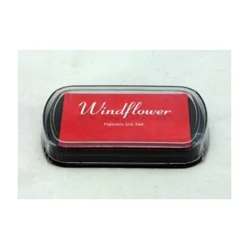 Polštářek pro razítkování - červená - 28