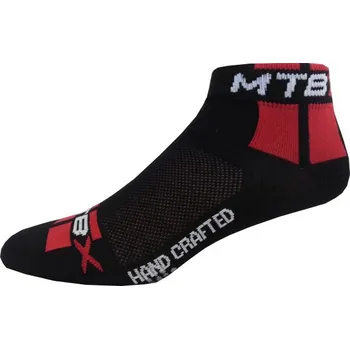 Pánské ponožky Sportovní Ponožky NOVIA Cyklo MTB čerevená Velikost: 38-39