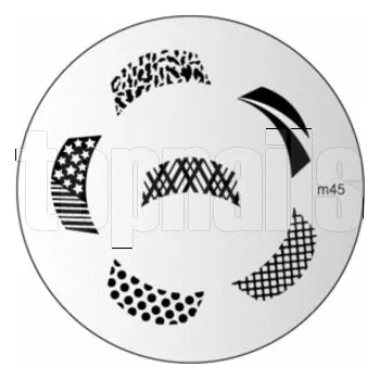 Přípravek na nehty image plate m45 KONAD