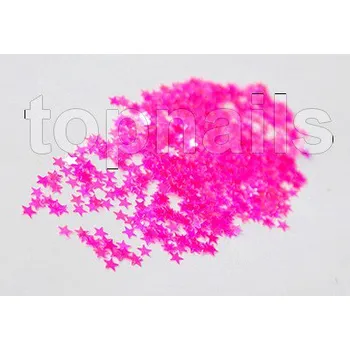 hologramové hvězdičky - PINK