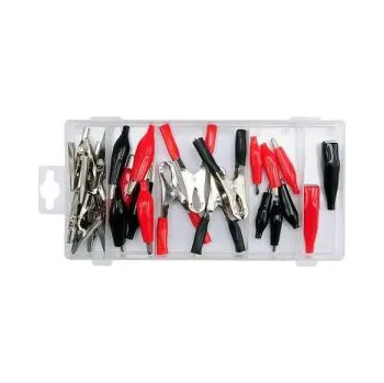 Krokosvorka krokodýlek k multimetru sada, krokosvorka k multimetru, měřící svěrky