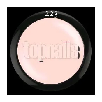 Umělé nehty topnails - barevný UV gel premium PASTEL 223 (color gel)
