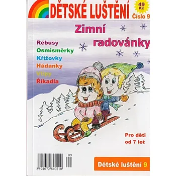 Kniha Dětské luštění 9 - Zimní radovánky
