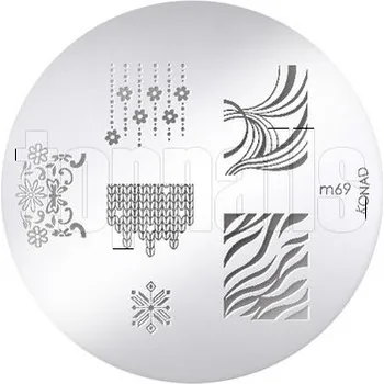 Přípravek na nehty image plate m69 KONAD