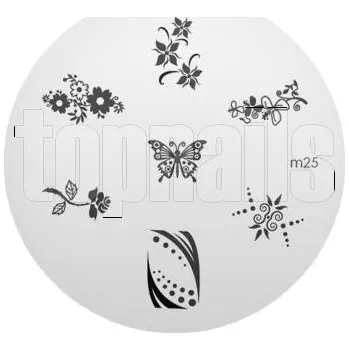 Přípravek na nehty image plate m25 KONAD