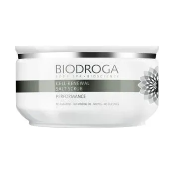 Tělový peeling Biodroga Body Performance Cell-Renewal Salt Scrub tělový peeling se solí 300 g