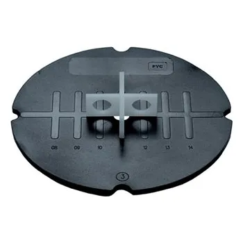 Gumová podložka / terč pod dlažbu H 5 mm (D150 H 5 mm)