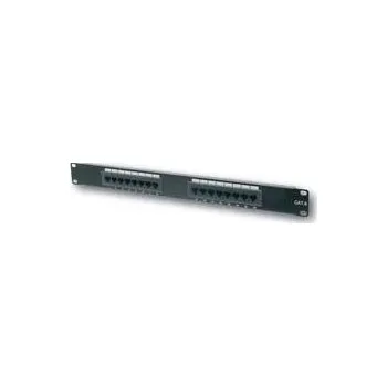 Patch panel DIGITUS Patch panel, CAT6,19",32xUTP RJ45,černý