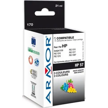 ARMOR ink-jet pro HP DJ 5550,PS100 3 barvy kompat. s C6657A, 21ml