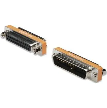 Kabel do PC PremiumCord Redukce 25M-25Fnull modem,krat.provedení