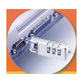 Příslušenství pro notebook PremiumCord Zámek na notebook, na distanční sloupky, číselný kód