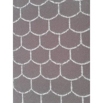 Asfaltový pás Mineral design bobrovka hnědá- asfaltový izolační pás s posypem 15P (modifikovaný izolační pás s keramickým posypem vzorovaný bobrovka hnědá)