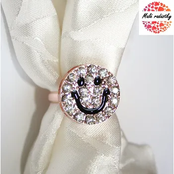 Prsten Prsten Fashion Jewerly - Black smile 170