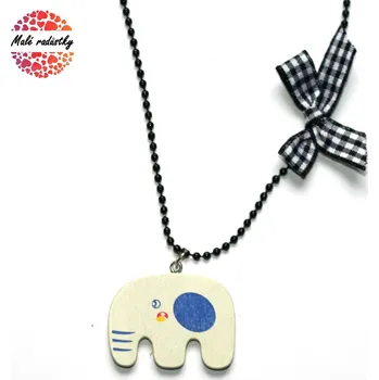 Náhrdelník Náhrdelník Fashion Jewerly - Slon s mašličkou 025