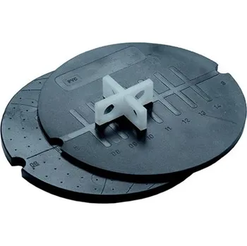 Gumová podložka klínová se sklonem H 3 - 8 mm (D150 H 3-8 mm)