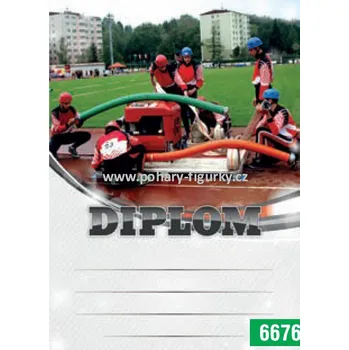 Diplom hasiči 6676