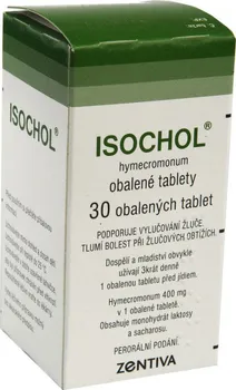 Lék na žaludek, slinivku a játra Isochol 400 mg 30 tbl.