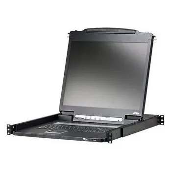 KVM přepínač ATEN Lightweight console, 19" LED LCD, rack 19", klávesnice, touchpad PS/2+USB