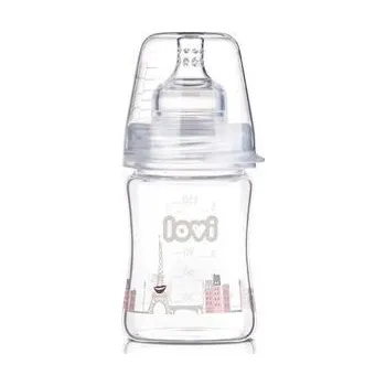 Lahvička LOVI - 150ml - super vent DIAMOND GLASS - RETRO GIRL
