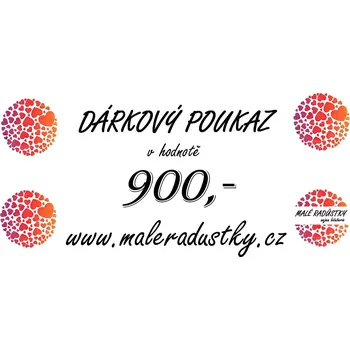Dárkový potravinový koš Dárkový poukaz v hodnotě 900,-