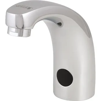 Vodovodní baterie SLU 01NHB - Automatická umyvadlová baterie s elektronikou ALS pro beztlakové průtokové ohřívače, 6 V 33012