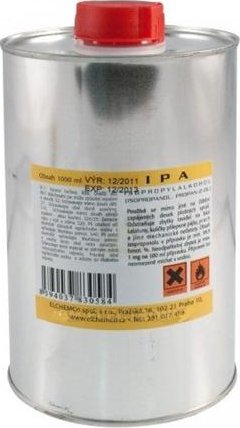 Isopropylalkohol 1000ml další názvy produktu: IPA, propan-2-ol, isopropanol