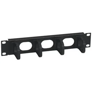 Serverovna CONTEG Vázací panel 1U, 10" jednostr., 4x oka 40x50mm