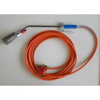 Stavební hořák Impertek Plynový hořák s piezzo zapalovačem TITANIUM - průměr 70 mm, délka 380 mm - sada