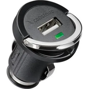 CABSTONE Napájecí 12-24V autoadaptér na USB 1,2A s nízkým profilem